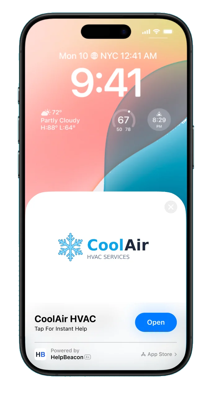 App Clip Preview showing QR code scan experience